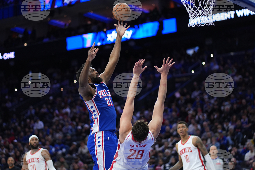 Rockets 76ers Basketball