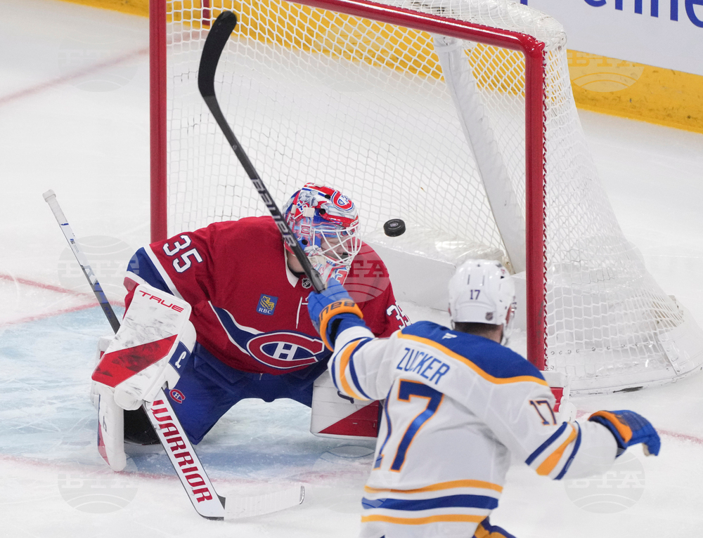 Sabres Canadiens Hockey