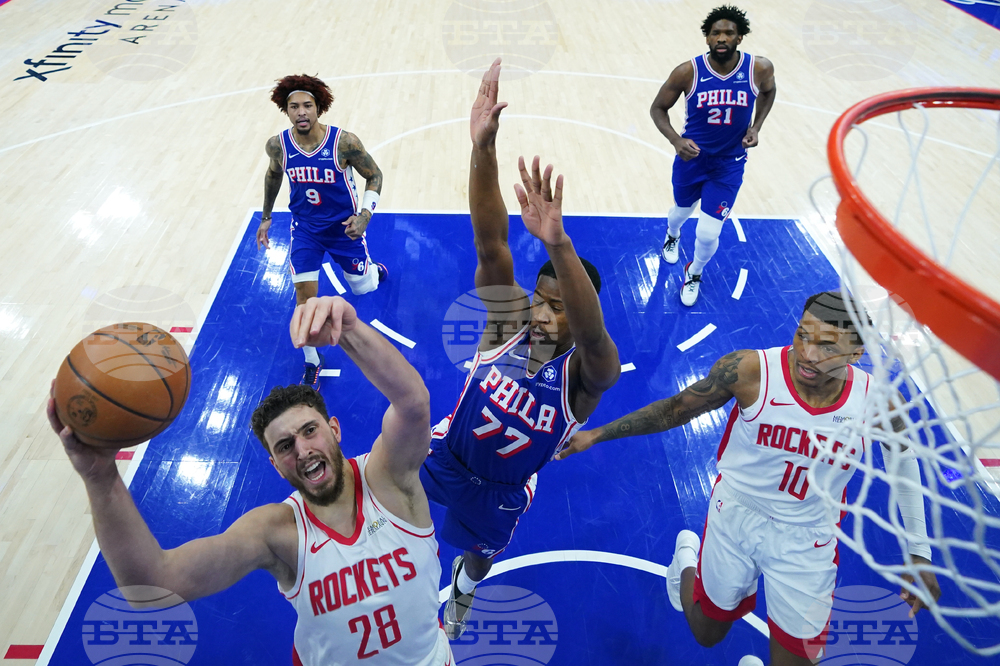 Rockets 76ers Basketball