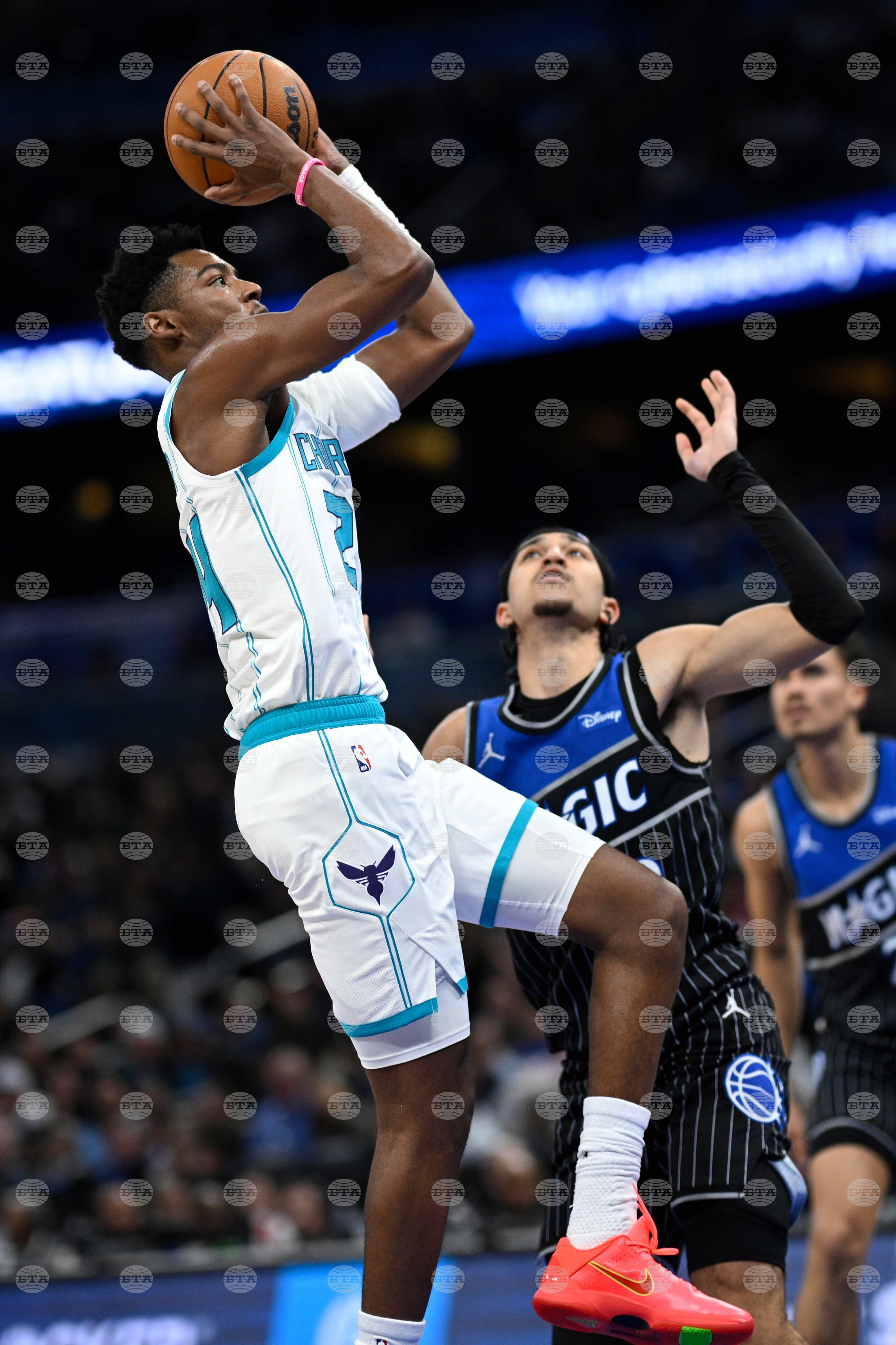 Hornets Magic Basketball