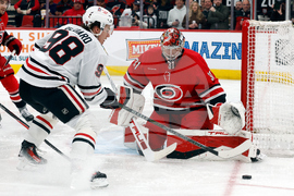 Blackhawks Hurricanes Hockey