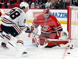 Blackhawks Hurricanes Hockey