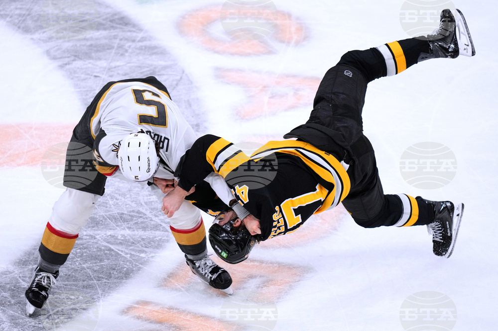 Golden Knights Bruins Hockey