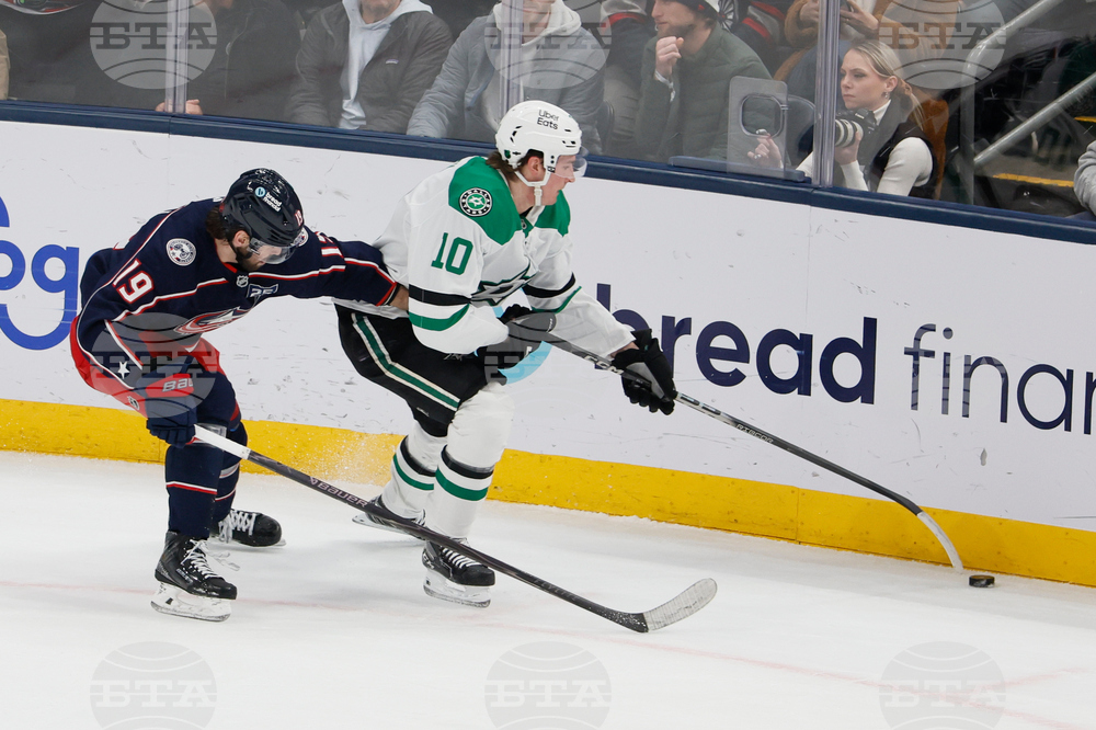 Stars Blue Jackets Hockey