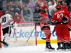 Blackhawks Hurricanes Hockey