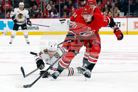 Blackhawks Hurricanes Hockey
