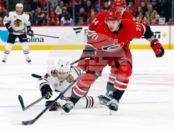 Blackhawks Hurricanes Hockey