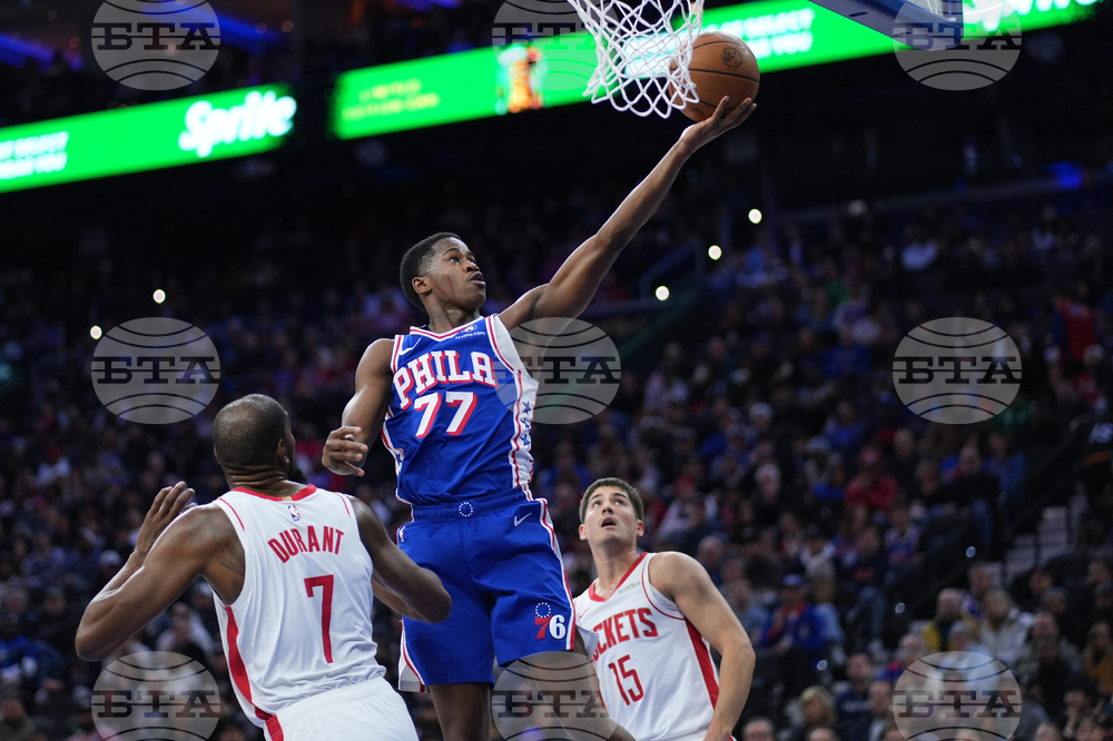 Rockets 76ers Basketball