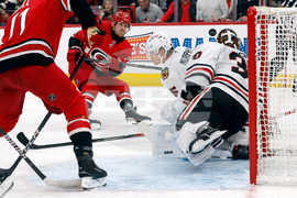 Blackhawks Hurricanes Hockey