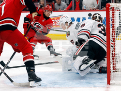 Blackhawks Hurricanes Hockey