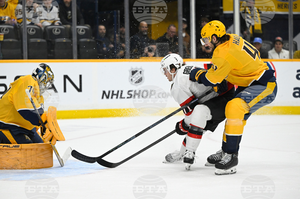 Senators Predators Hockey