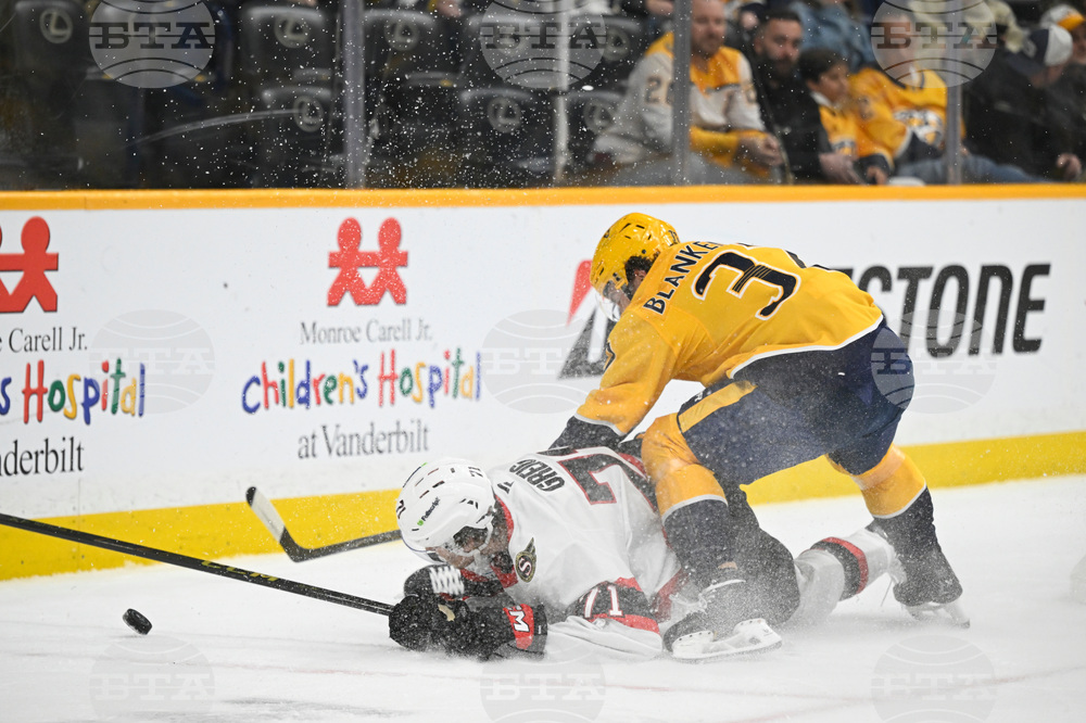 Senators Predators Hockey