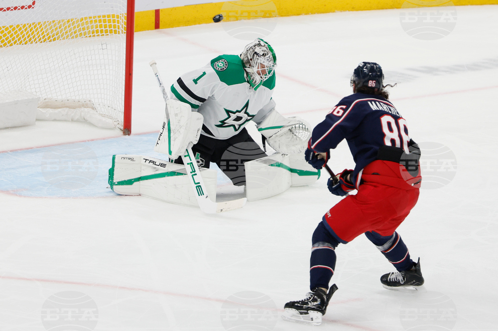 Stars Blue Jackets Hockey