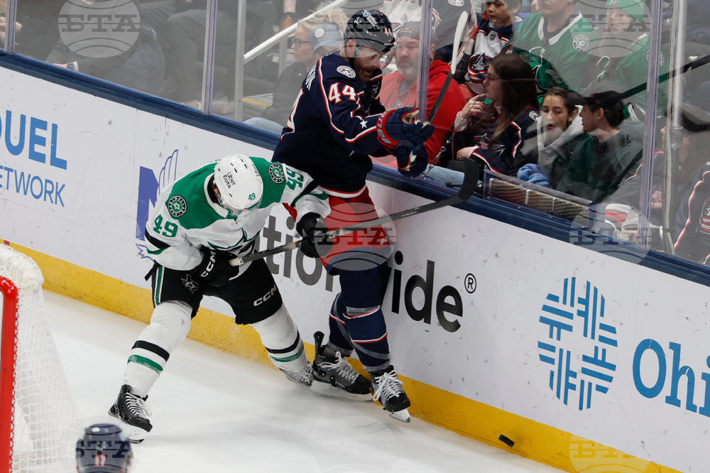 Stars Blue Jackets Hockey