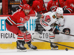 Blackhawks Hurricanes Hockey