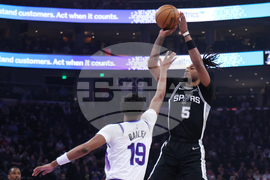 Spurs Jazz Basketball