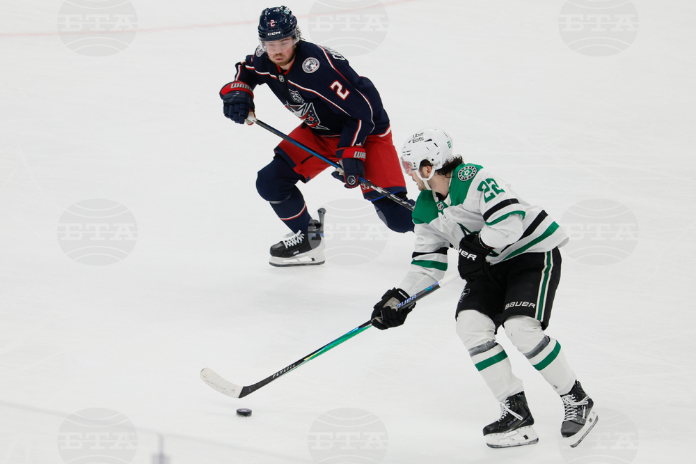 Stars Blue Jackets Hockey