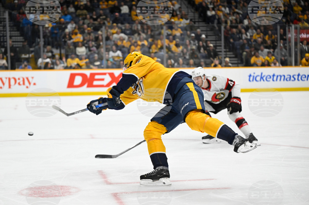 Senators Predators Hockey