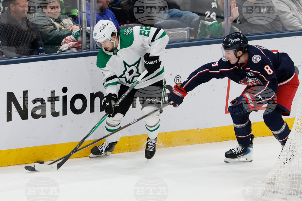 Stars Blue Jackets Hockey