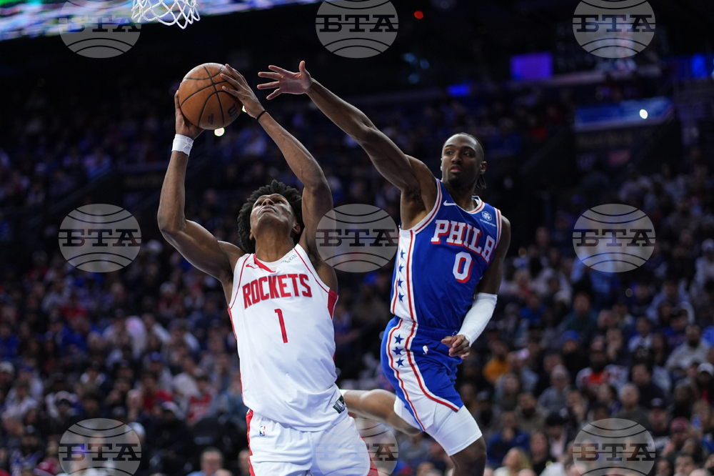 Rockets 76ers Basketball