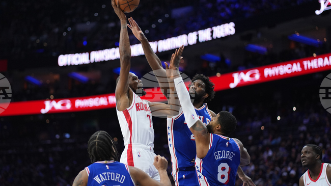 Филаделфия измъкна победата от Хюстън след продължение в мач от НБА