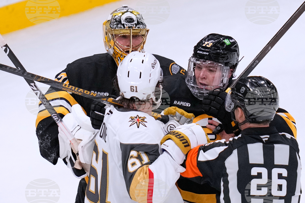 Golden Knights Bruins Hockey