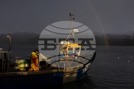 APTOPIX Climate Scotland Trawling