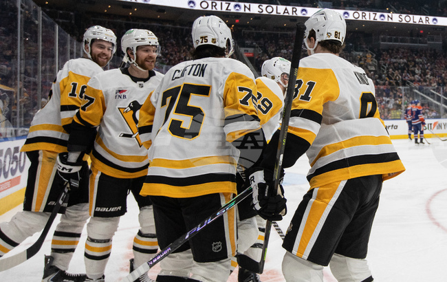 Penguins Oilers Hockey
