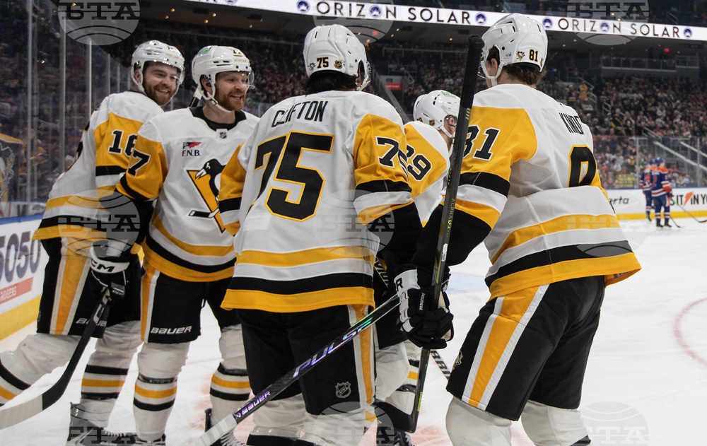 Penguins Oilers Hockey