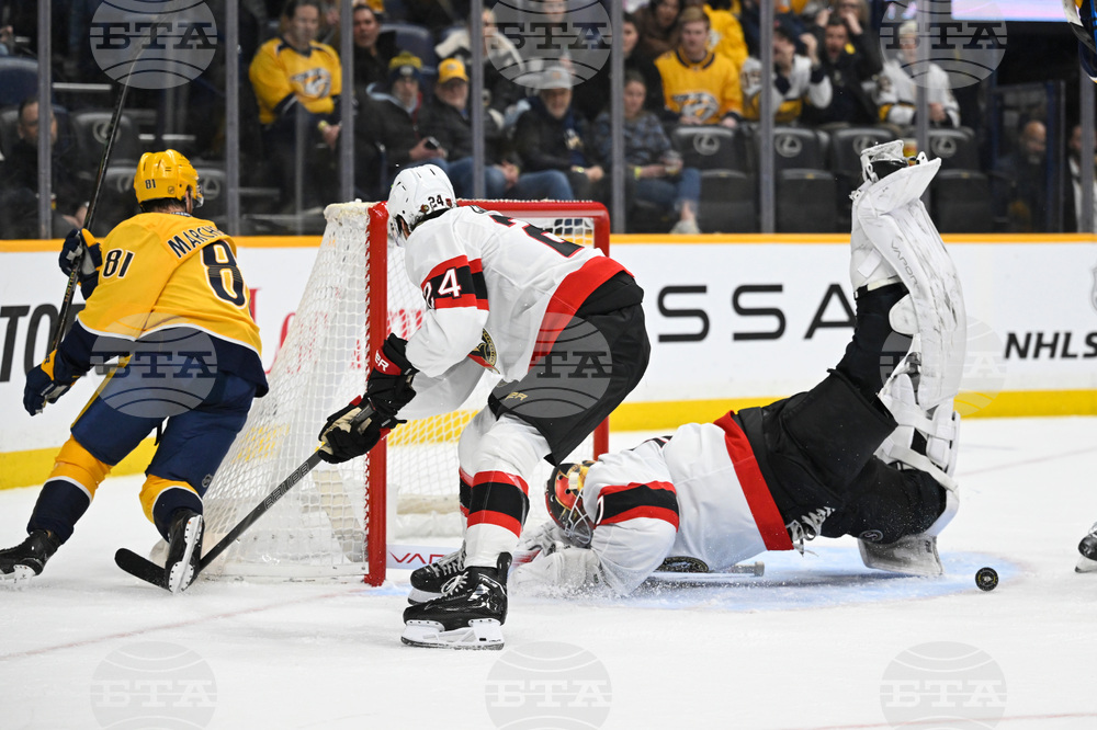 Senators Predators Hockey