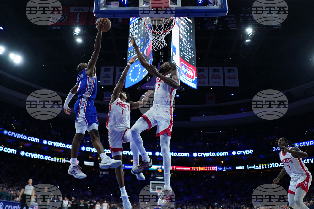 Rockets 76ers Basketball