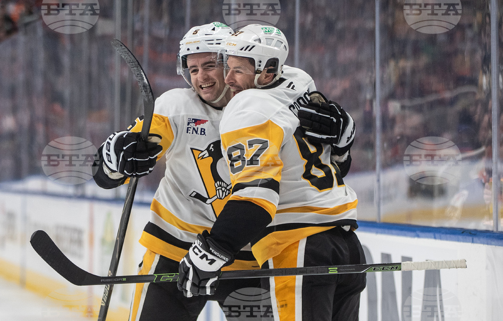 Penguins Oilers Hockey