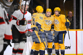 Senators Predators Hockey
