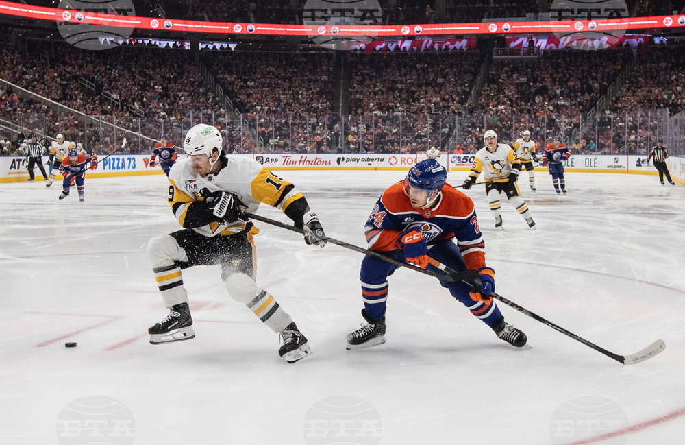 Penguins Oilers Hockey