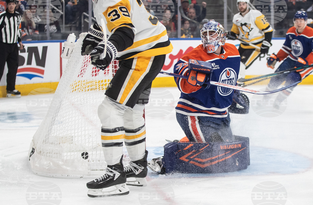 Penguins Oilers Hockey