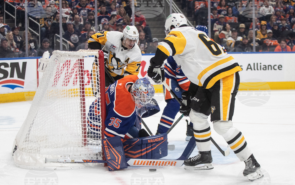 Penguins Oilers Hockey