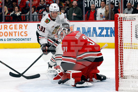 Blackhawks Hurricanes Hockey