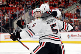 Blackhawks Hurricanes Hockey