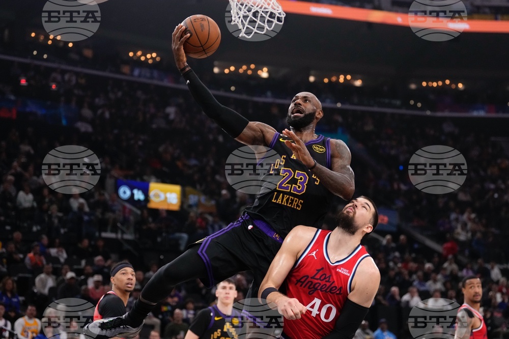 Lakers Clippers Basketball