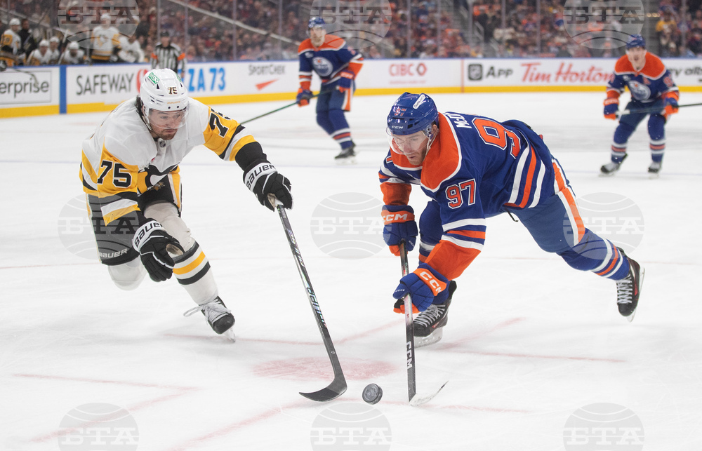 Penguins Oilers Hockey