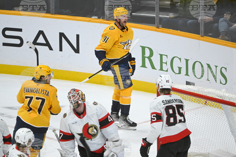 Senators Predators Hockey