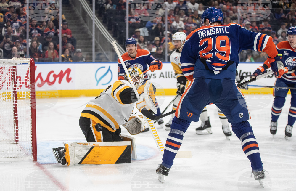 Penguins Oilers Hockey