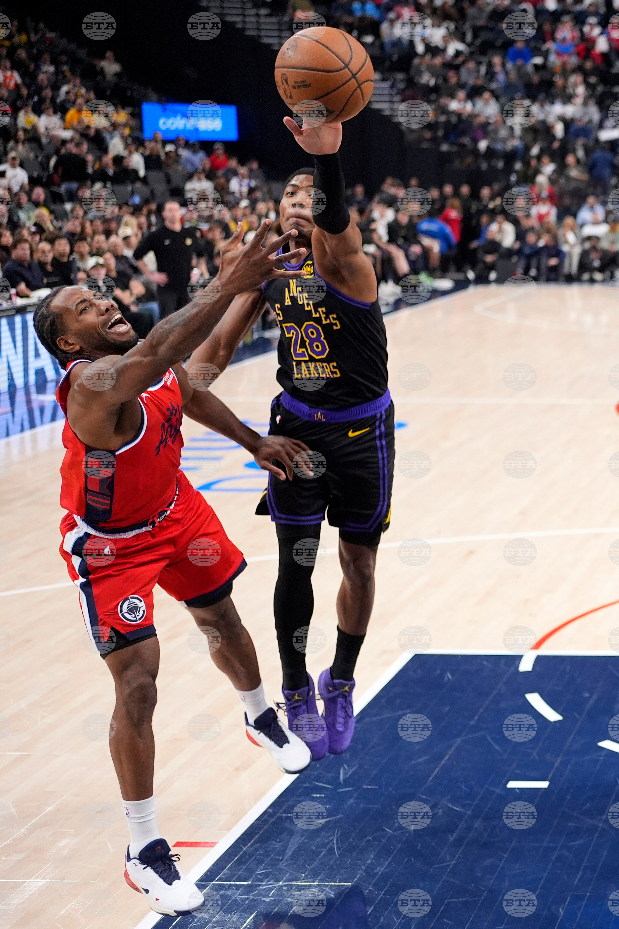 Lakers Clippers Basketball