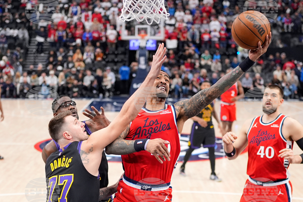 Lakers Clippers Basketball