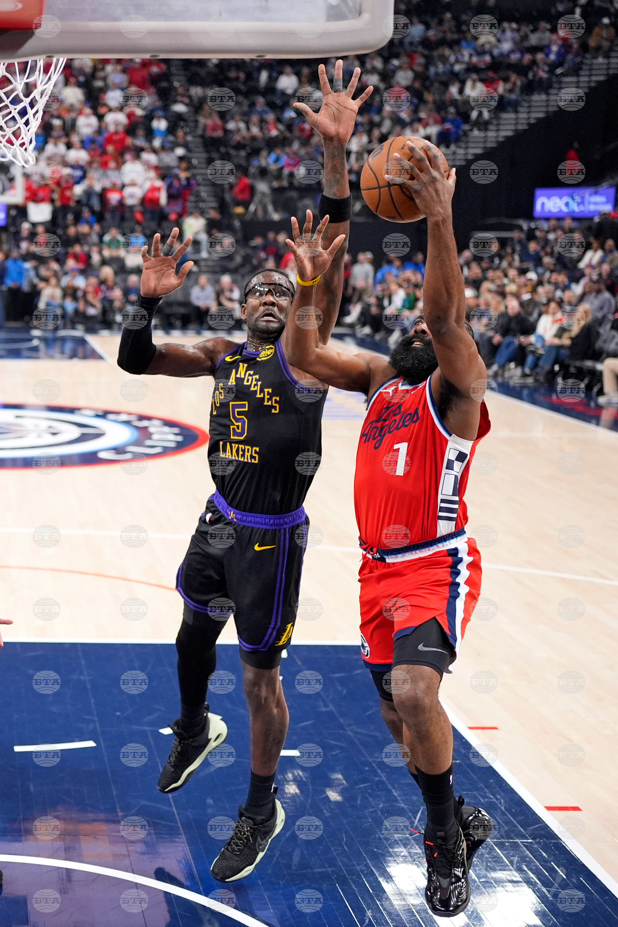 Lakers Clippers Basketball