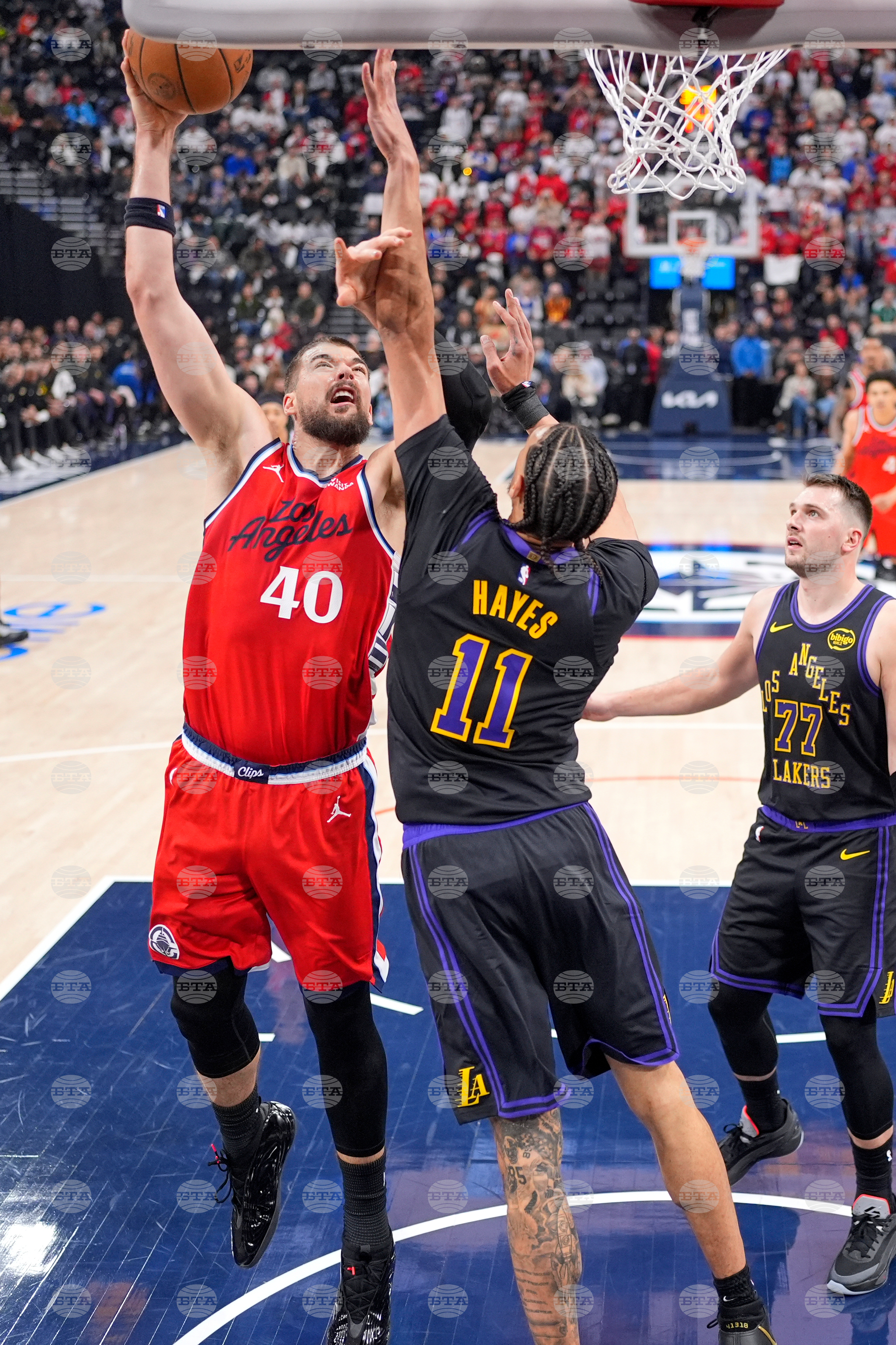 Lakers Clippers Basketball