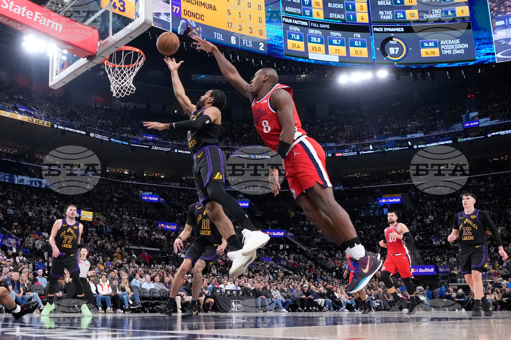 Lakers Clippers Basketball