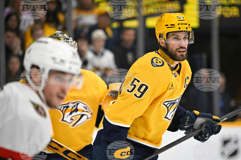 Senators Predators Hockey