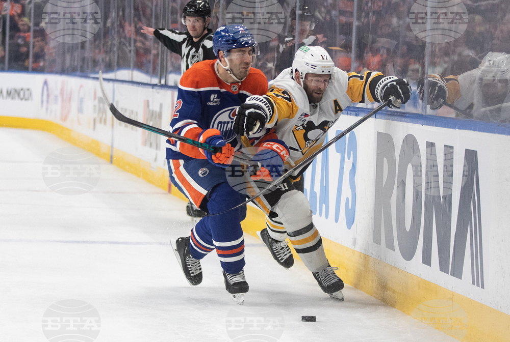 Penguins Oilers Hockey