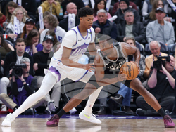 Spurs Jazz Basketball